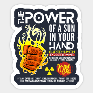 Superhuman Program - Get Super Powers Sticker